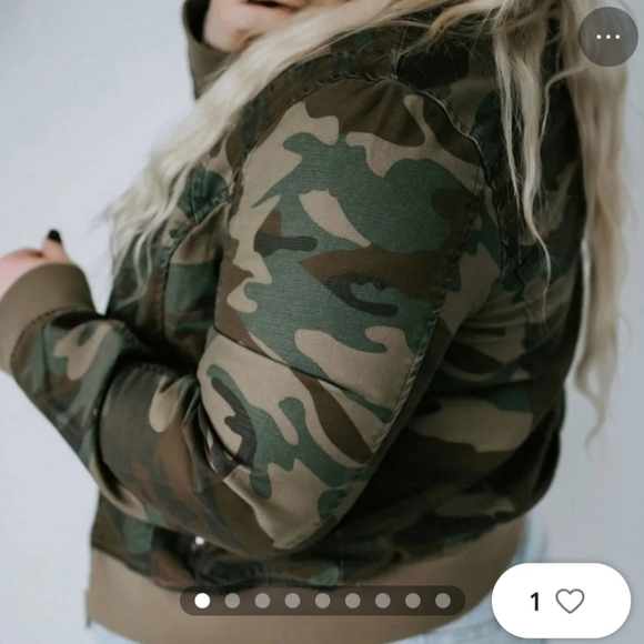 Lilly and Lottie Camo jacket - Picture 2 of 4